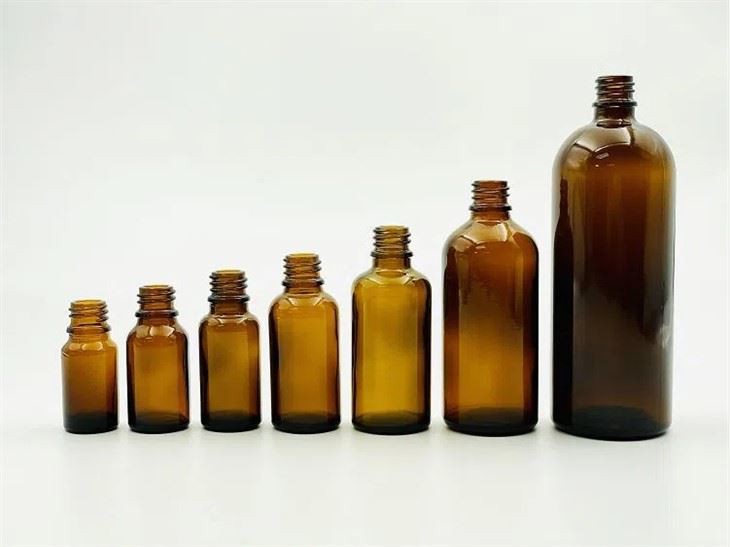 empty essential oil bottles